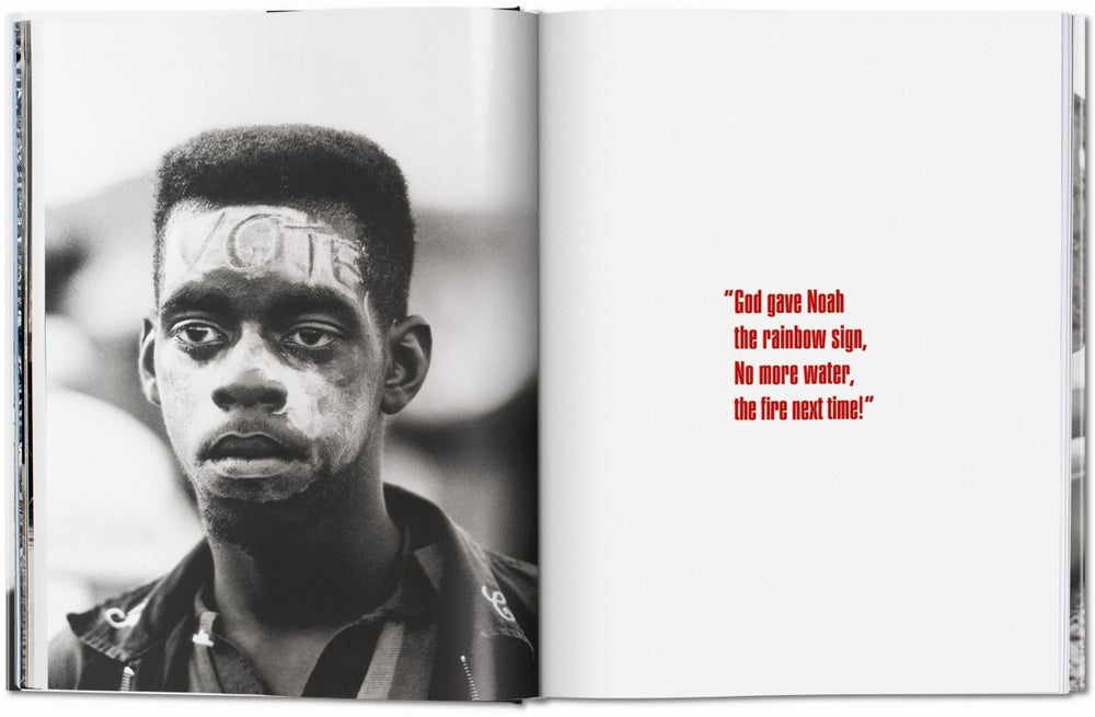 TASCHEN James Baldwin. Steve Schapiro. The Fire Next Time (English) - lily & onyx