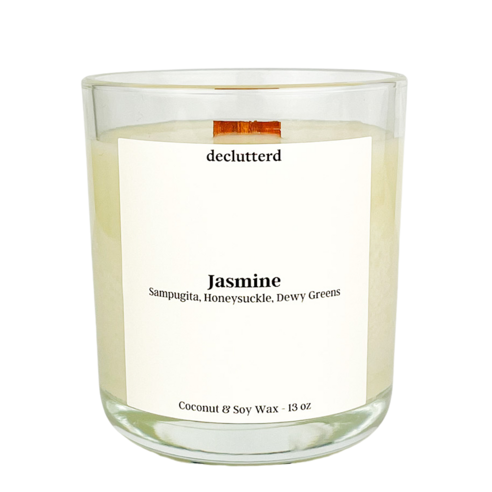 Jasmine Wood Wick Candle