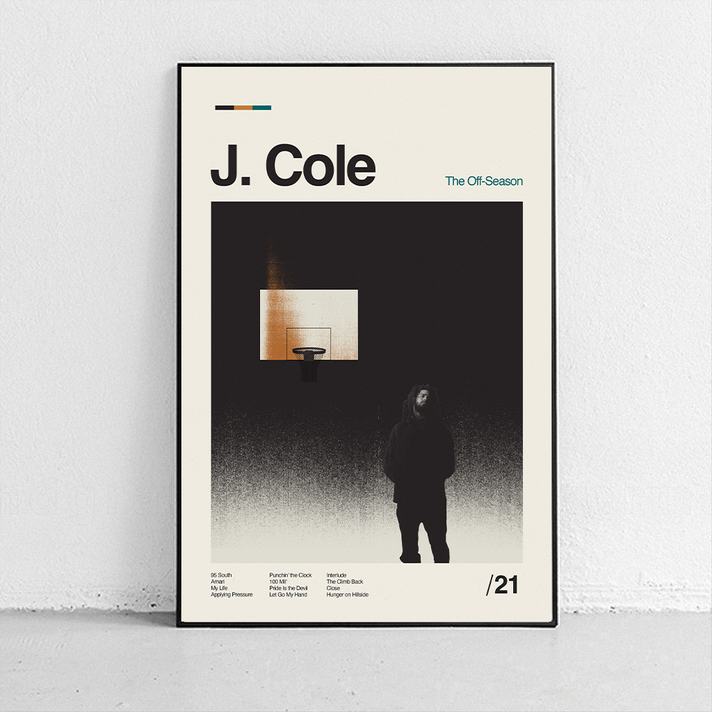 J. Cole - The Off-Season Art Print