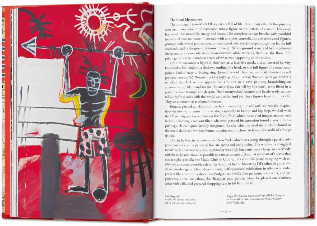 TASCHEN Jean - Michel Basquiat. 40th Ed. (English) - lily & onyx