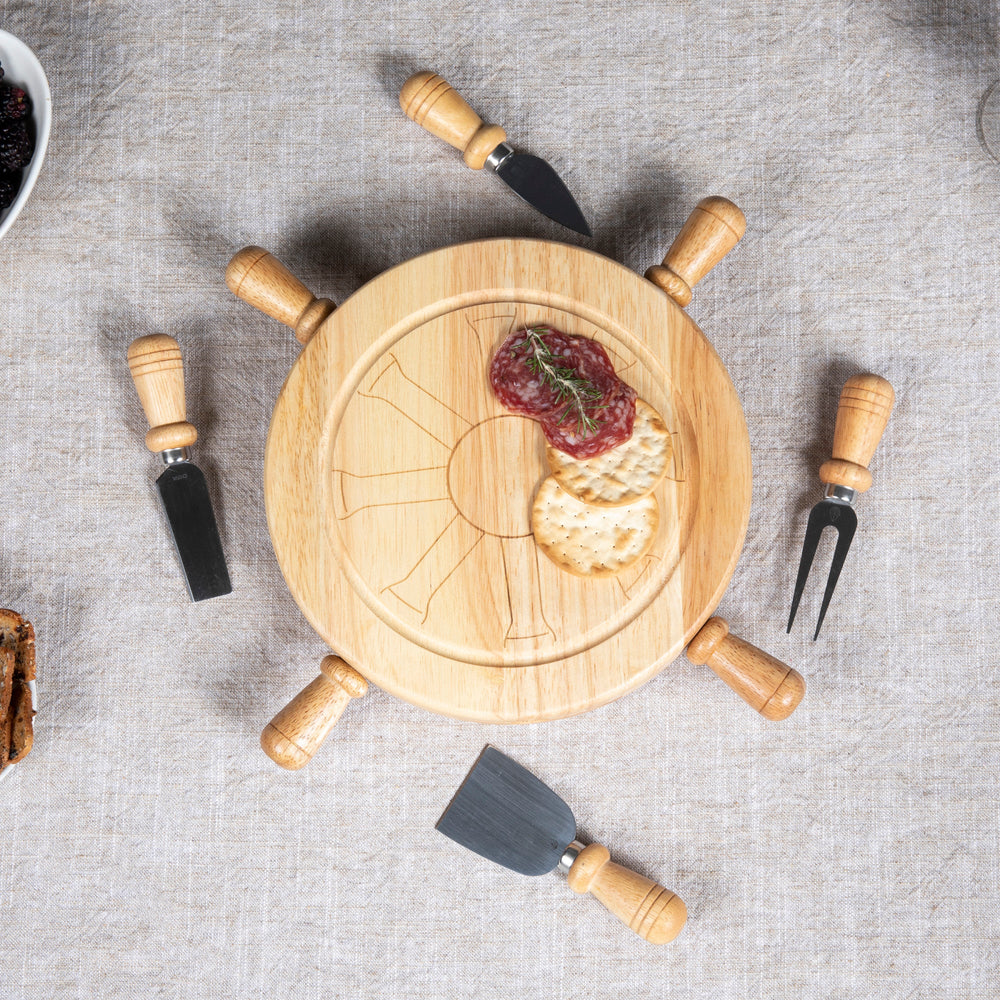 
                      
                        Mariner Lazy Susan Cheese Cutting Board & Tools Set
                      
                    