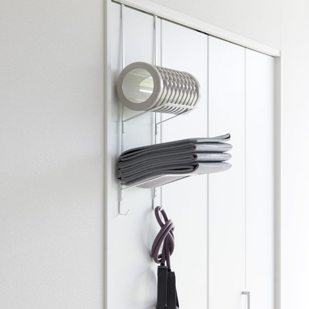 
                      
                        Over-the-Door Fitness Equipment Hanger
                      
                    