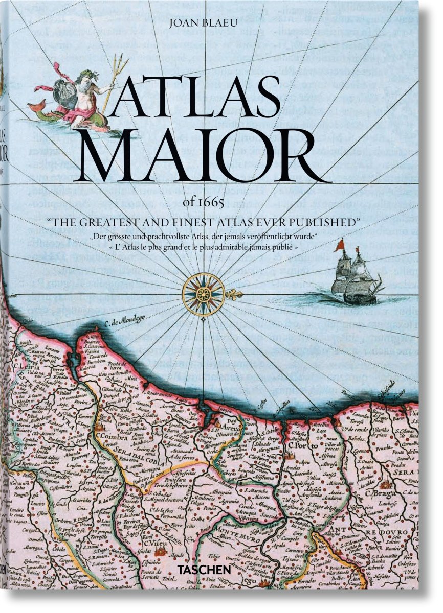 TASCHEN Joan Blaeu. Atlas Maior of 1665 (German, French, English) - lily & onyx