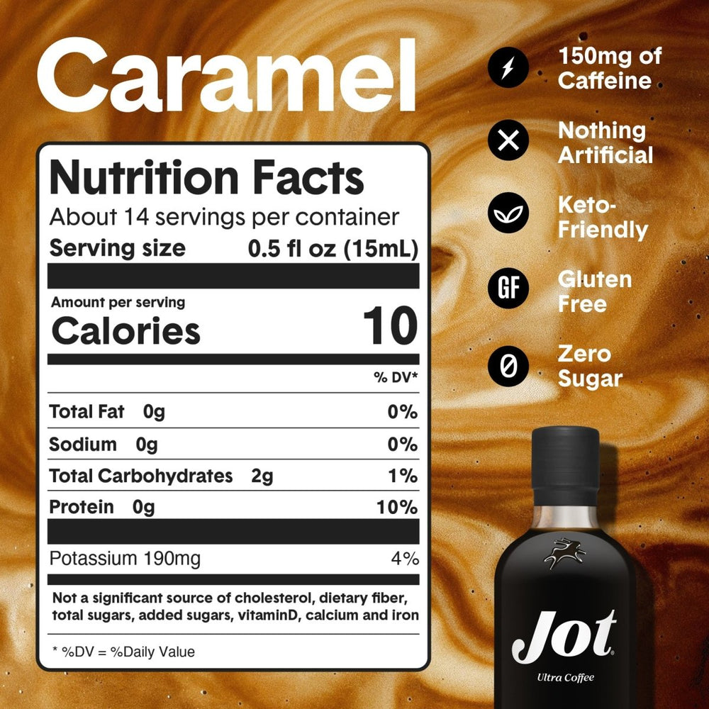 
                      
                        Jot Jot Caramel | Ultra Coffee Concentrate
                      
                    