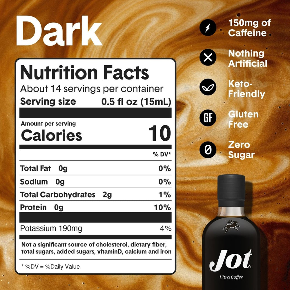 
                      
                        Jot Jot Dark | Ultra Coffee Concentrate
                      
                    
