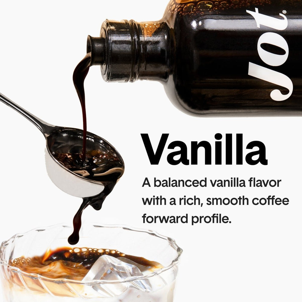 
                      
                        Jot Jot Vanilla | Ultra Coffee Concentrate
                      
                    