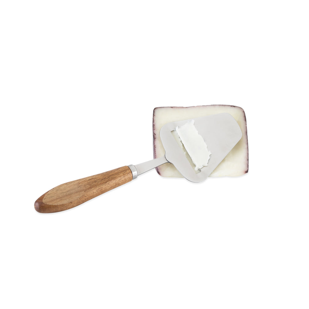 
                      
                        Acacia Wood Handled Stainless Steel Cheese Plane
                      
                    