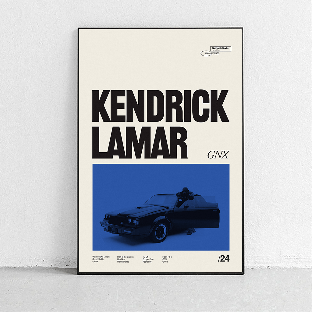 Sandgrain Studio Kendrick Lamar - GNX - lily & onyx