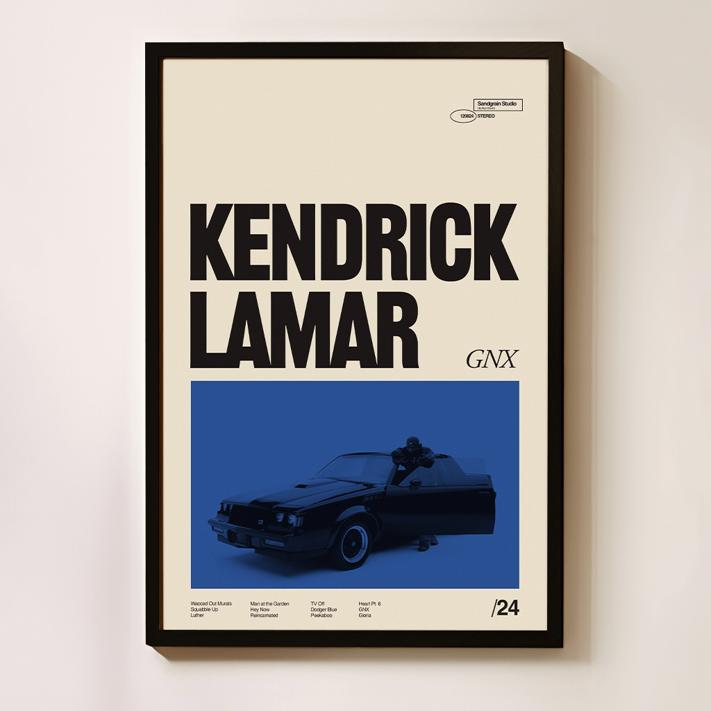 Sandgrain Studio Kendrick Lamar - GNX - lily & onyx