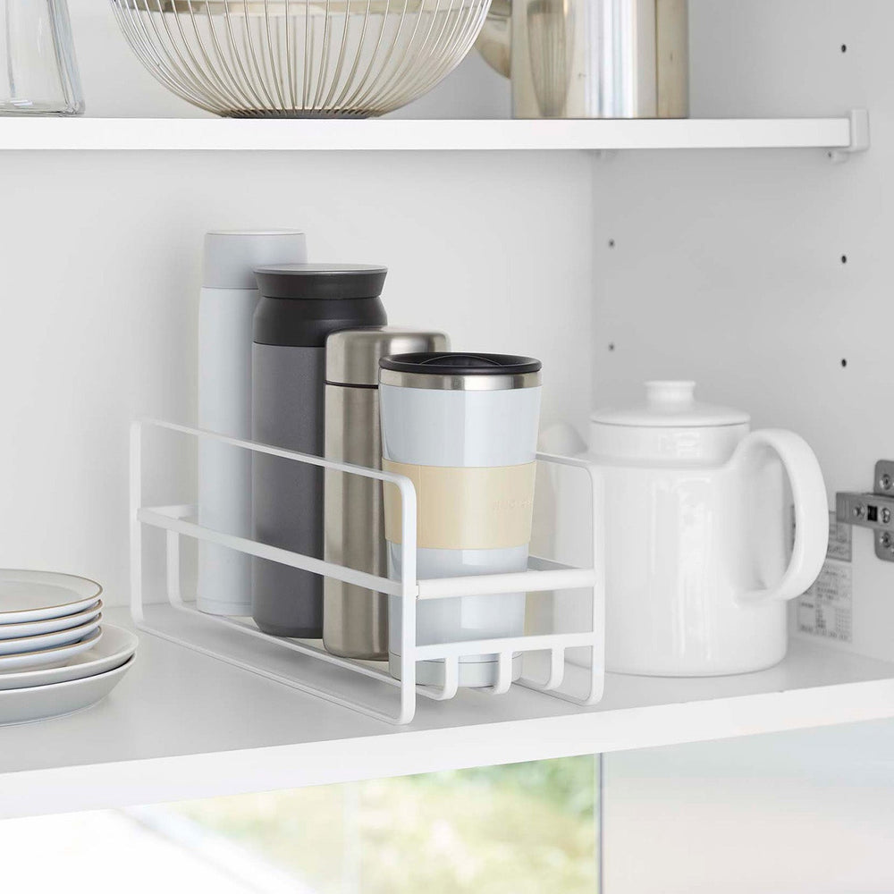
                      
                        Glass and Mug Cabinet Organizer - Steel
                      
                    
