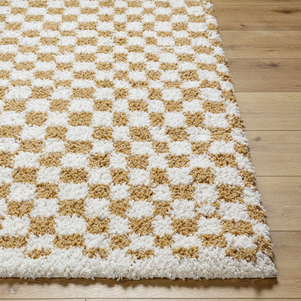 
                      
                        Hauteloom Kieu Yellow & White Checkered Area Rug - lily & onyx
                      
                    