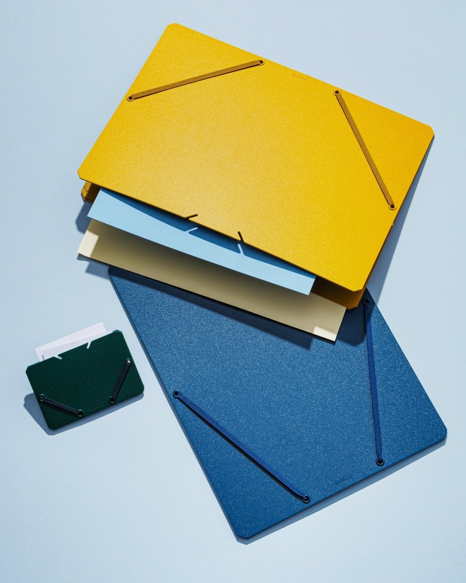 KING JIM KING JIM SAND IT A4 Document Holder - Elastic Expandable Organizer