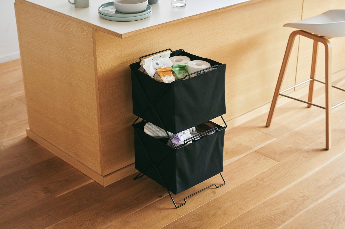 KING JIM TOOL Folding Stackable Basket