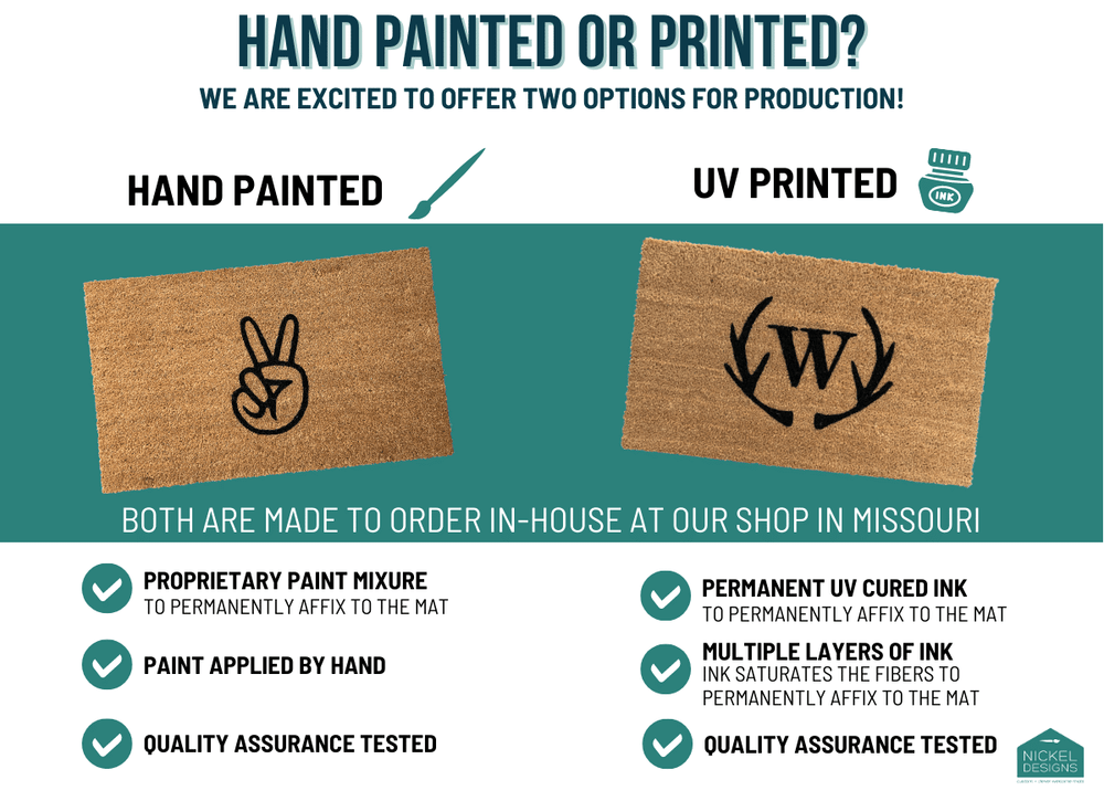 
                      
                        Nickel Designs Custom Doormats Knock a Little Louder Doormat
                      
                    