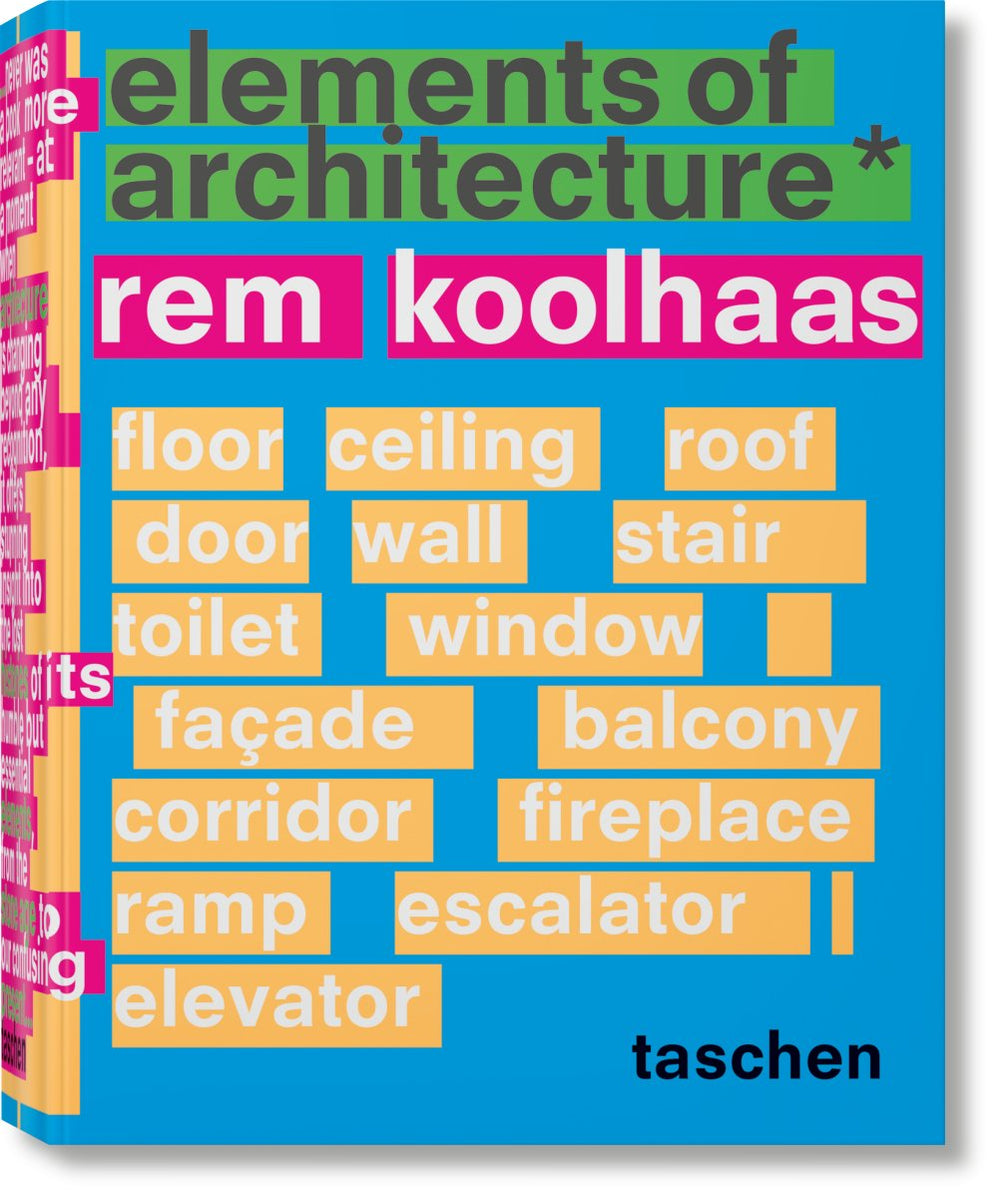 TASCHEN Koolhaas. Elements of Architecture (English) - lily & onyx