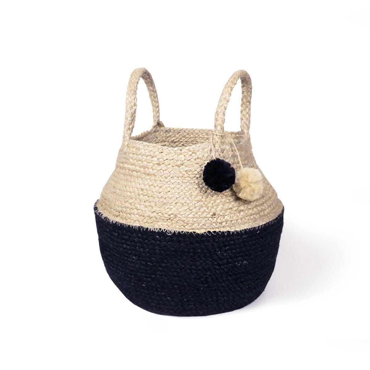 KORISSA Naiya Foldable Jute Basket Bag