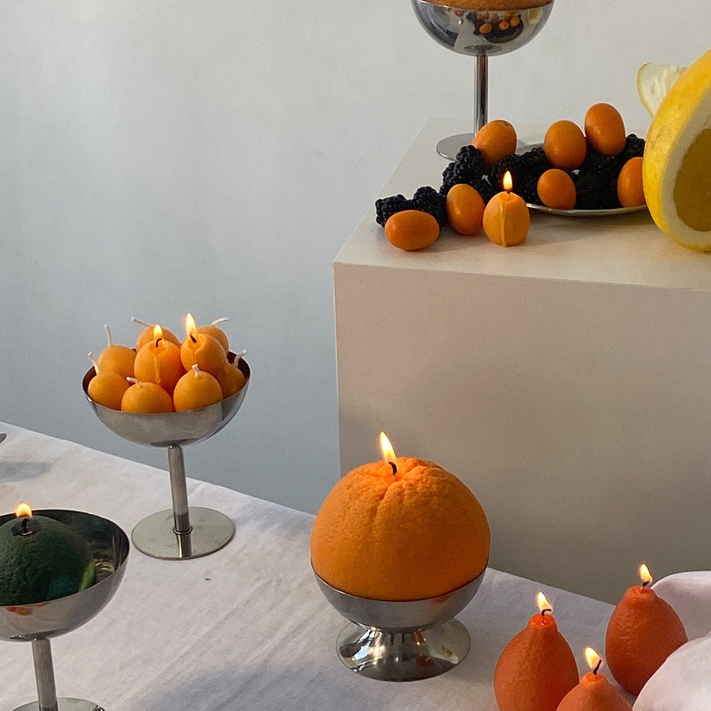 
                      
                        Scandles Kumquat Candles - 8 Pack - lily & onyx
                      
                    