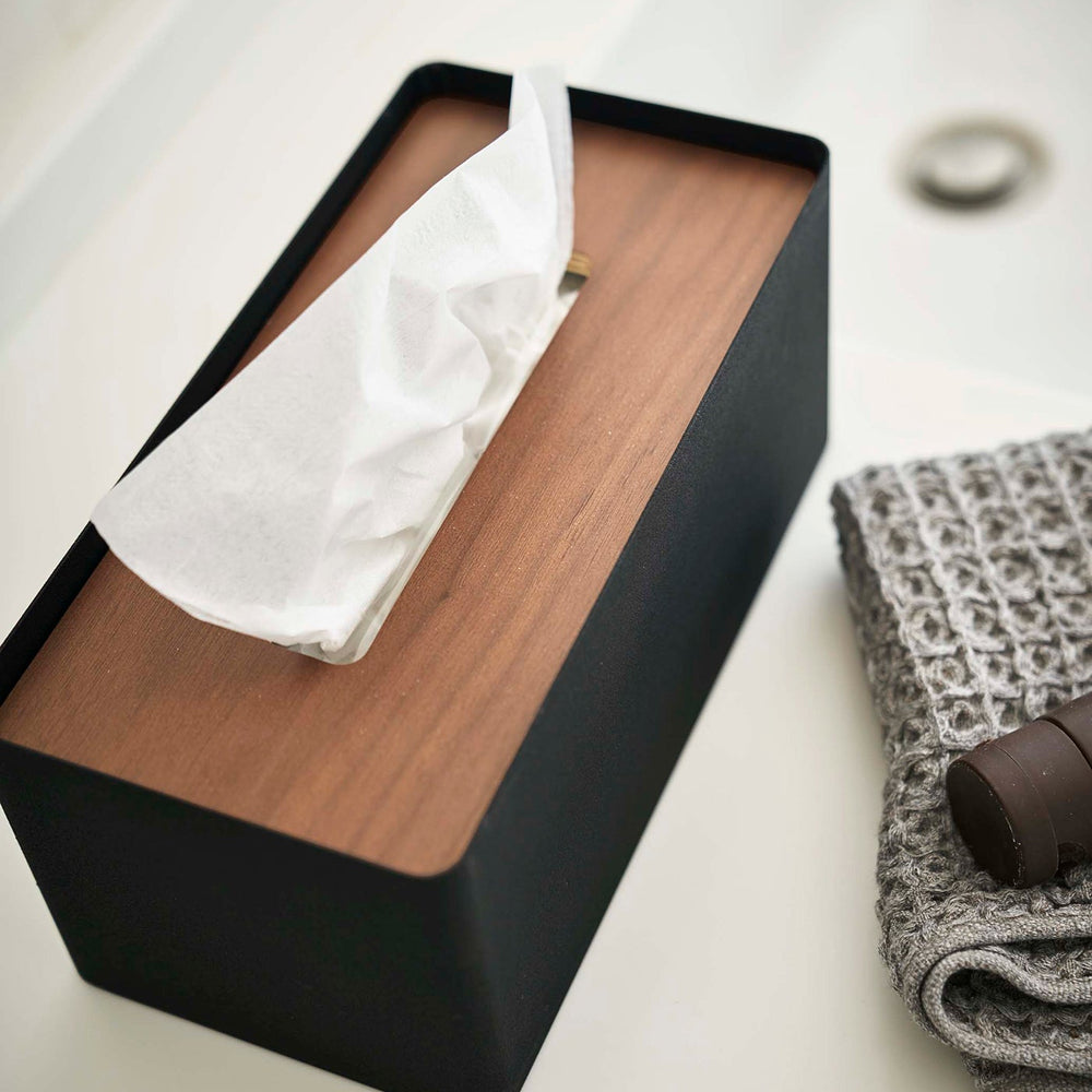 
                      
                        Steel & Wood Tissue Box Cover - Rectangle
                      
                    