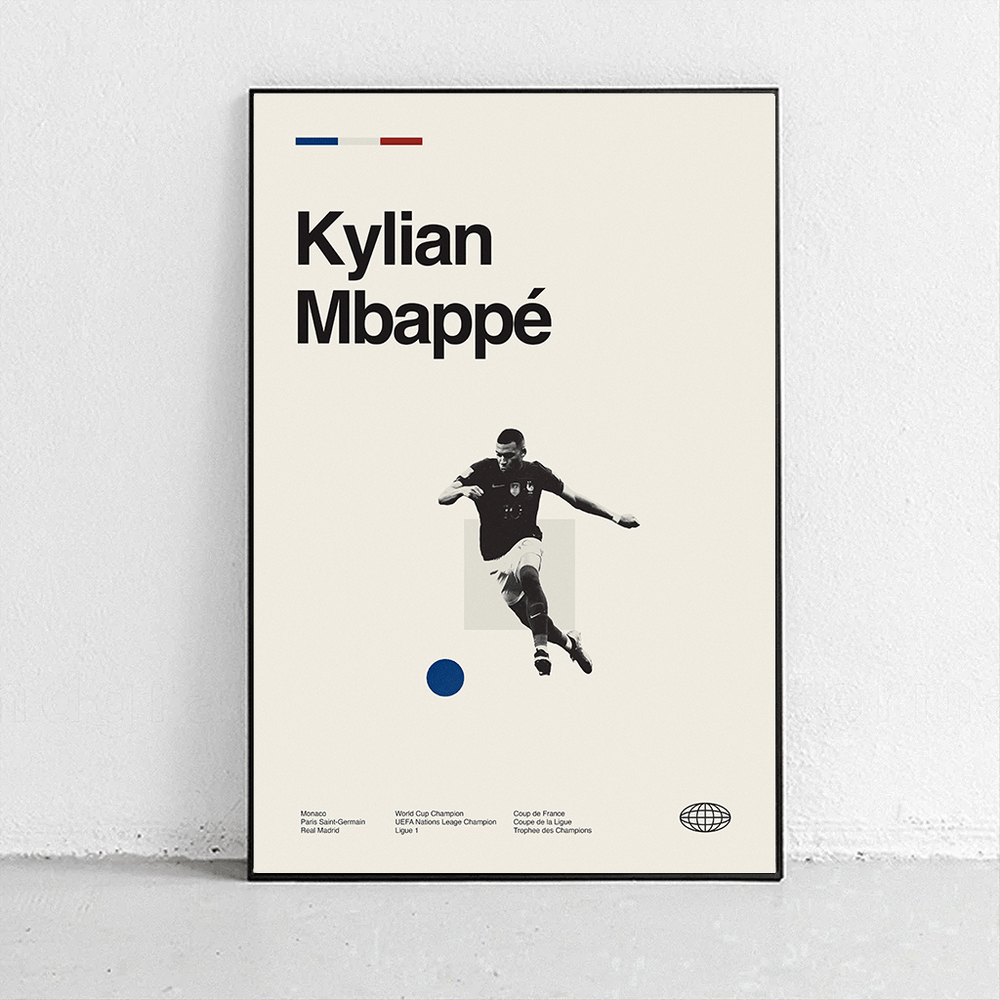 Sandgrain Studio Kylian Mbappé - France - lily & onyx