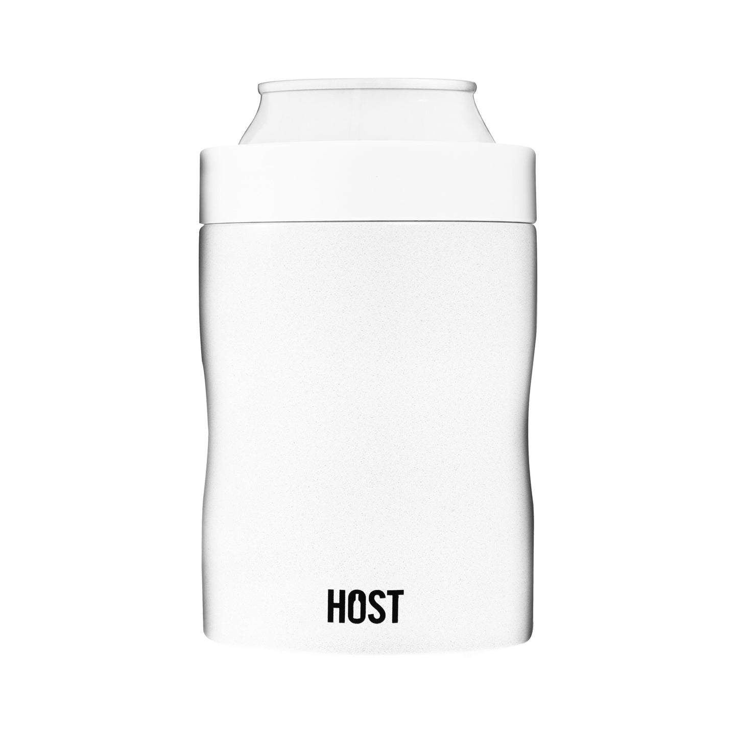 Stay-Chill Standard Can Cooler, Pearl White