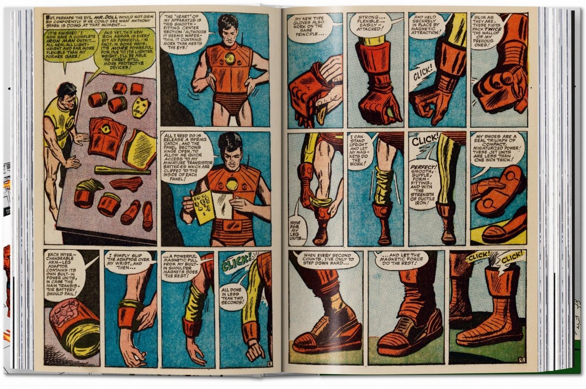 TASCHEN La Era Marvel de los cómics 1961–1978. 40th Ed. (Spanish) - lily & onyx