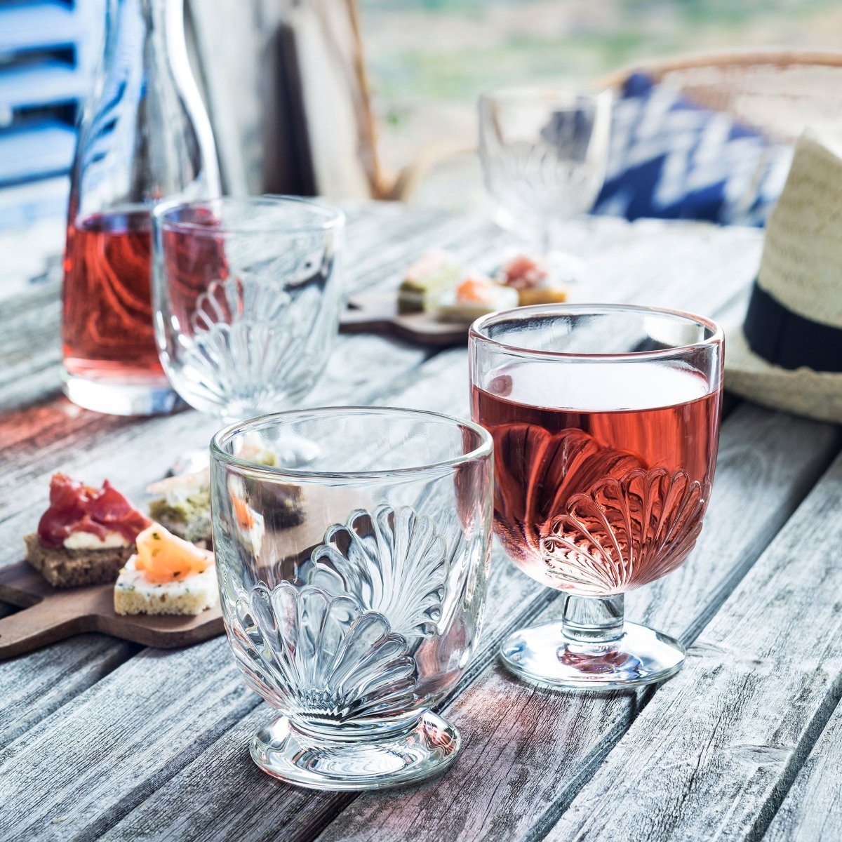 La Rochere NA Belle Île Tumblers – Set of 6 | Coastal French Glassware