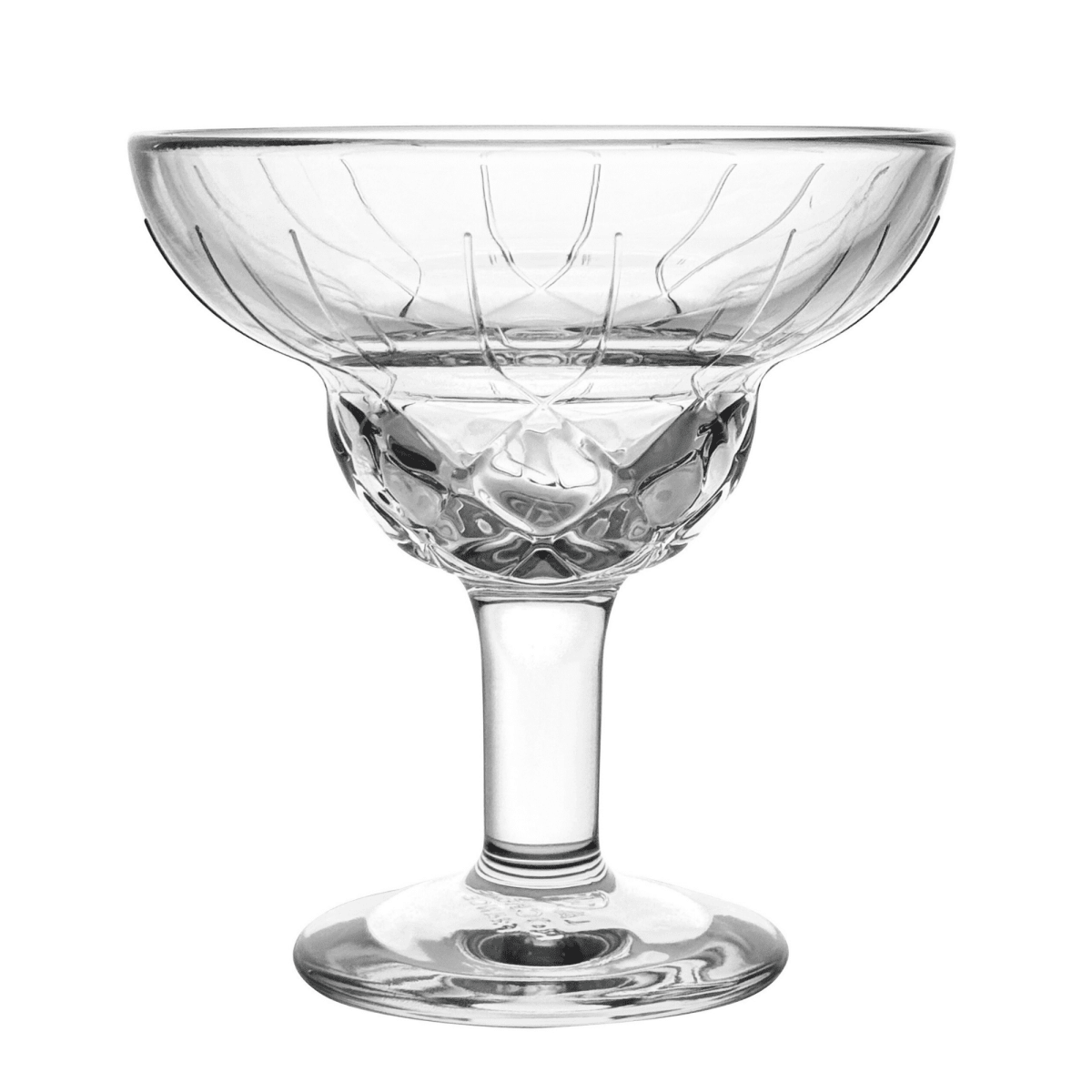 La Rochere NA Chicago Cocktail Glasses - Set of 6 | Embossed French Glassware
