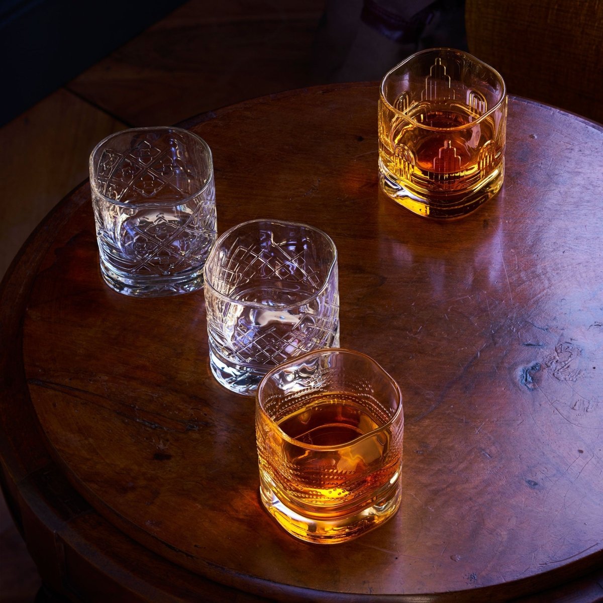 La Rochere NA Dandy Assorted Whiskey Glasses – Set of 4 | Global Heritage Barware