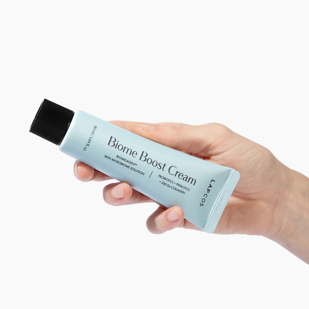 LAPCOS Biome Boost Cream Daily Moisturizer | Probiotic & Collagen Face Cream