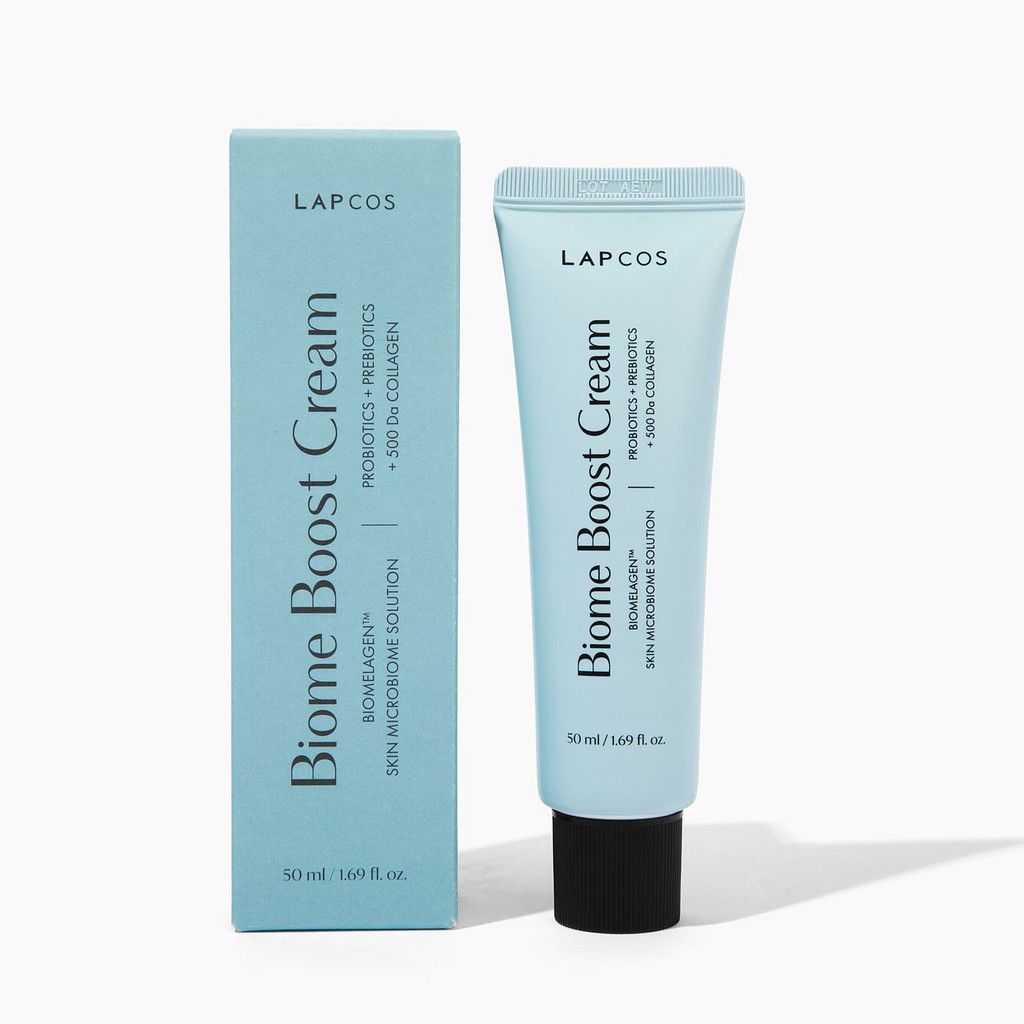 LAPCOS Biome Boost Cream Daily Moisturizer | Probiotic & Collagen Face Cream