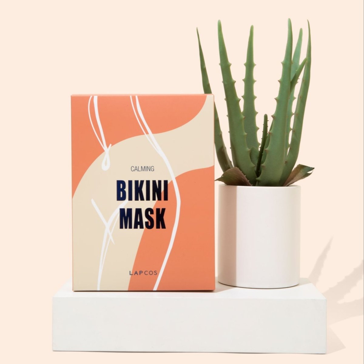 LAPCOS Calming Bikini Mask | Soothing Skin Care for Ingrowns, Redness & Razor Burn