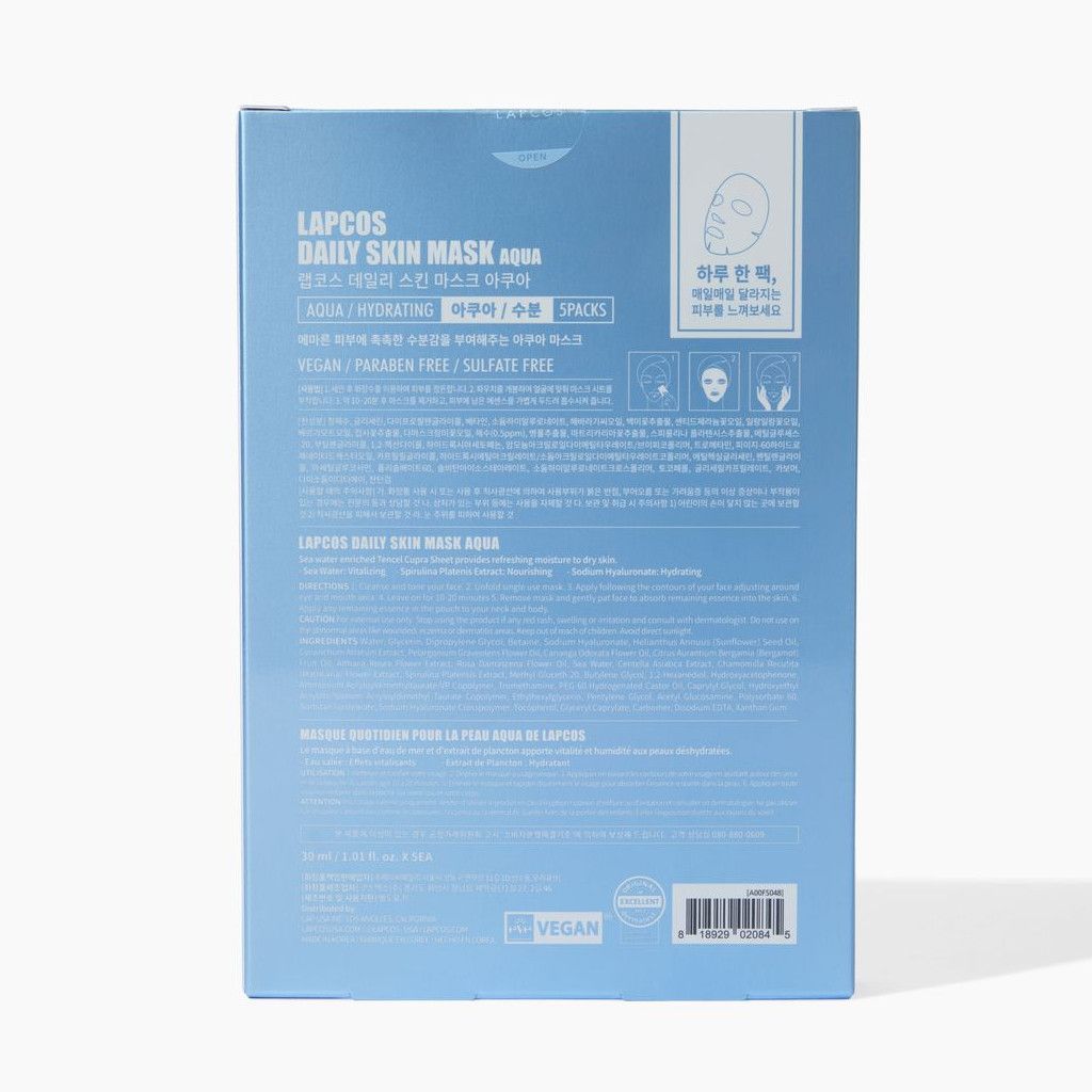 LAPCOS Daily Aqua Hydrating Sheet Mask