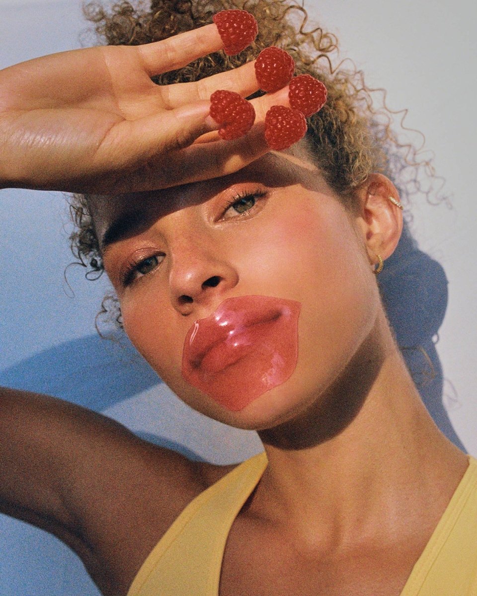 LAPCOS Very Berry Lip Patch | Hydrating & Plumping Lip Mask