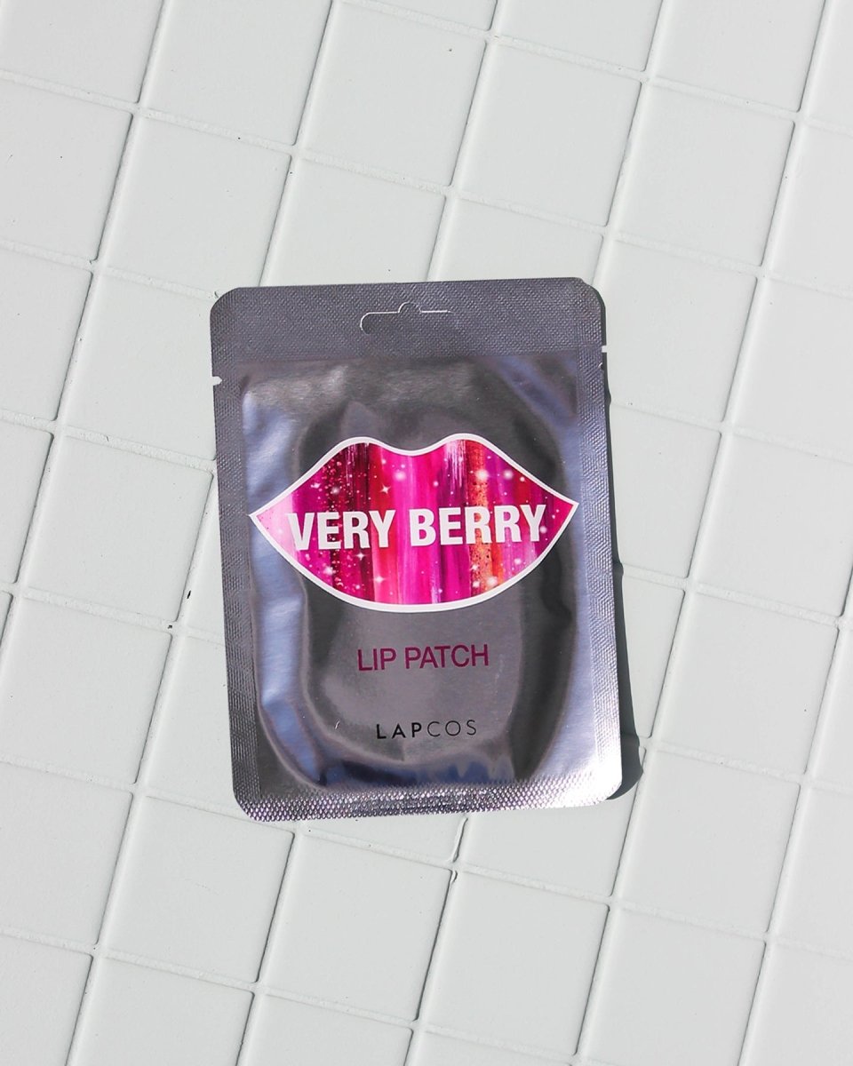 LAPCOS Very Berry Lip Patch | Hydrating & Plumping Lip Mask