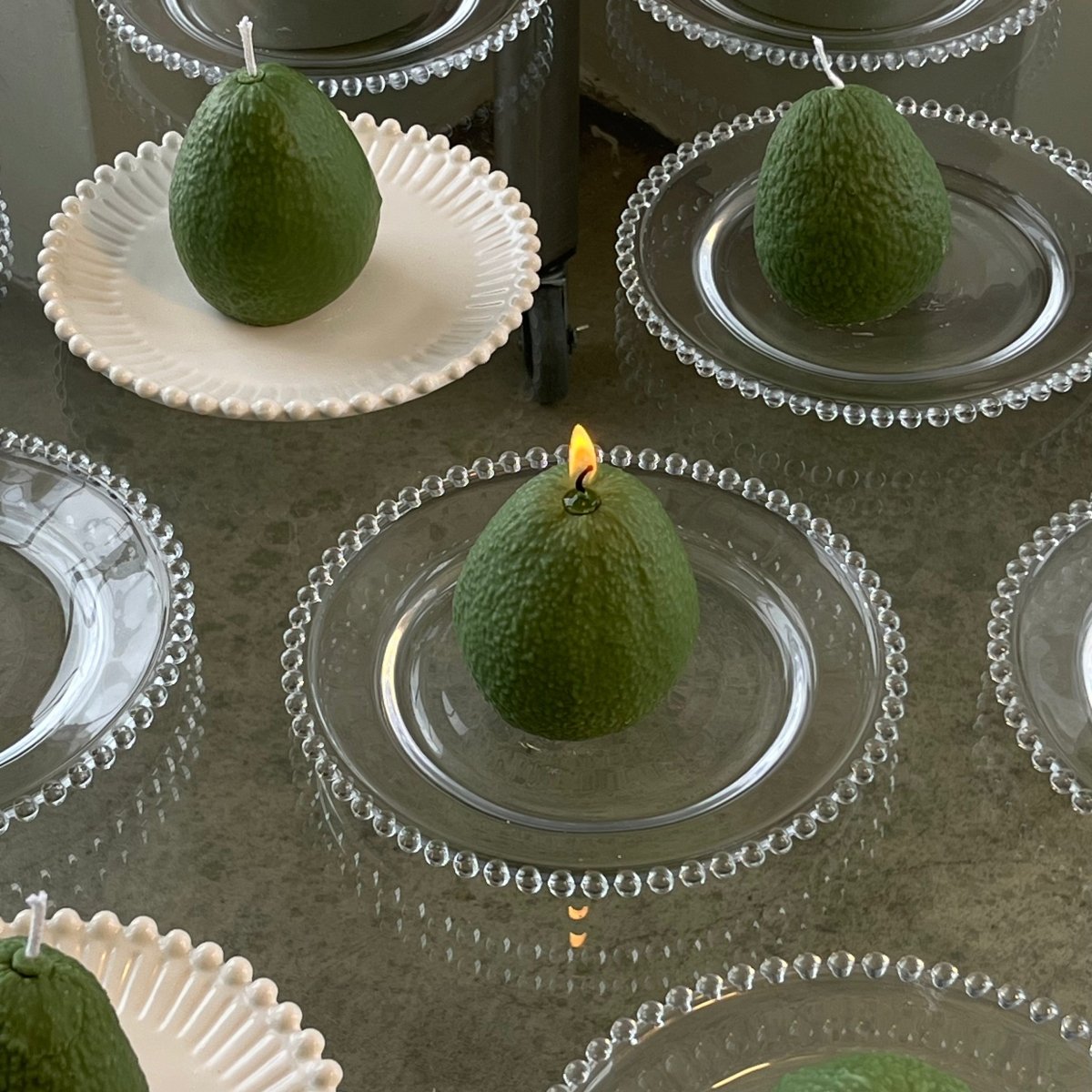 Scandles Large Avocado Candle - lily & onyx