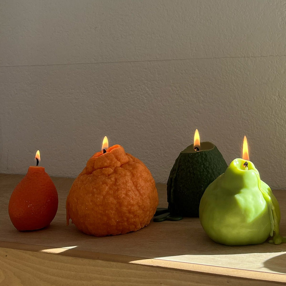
                      
                        Scandles Large Dekopon Orange Candle - lily & onyx
                      
                    