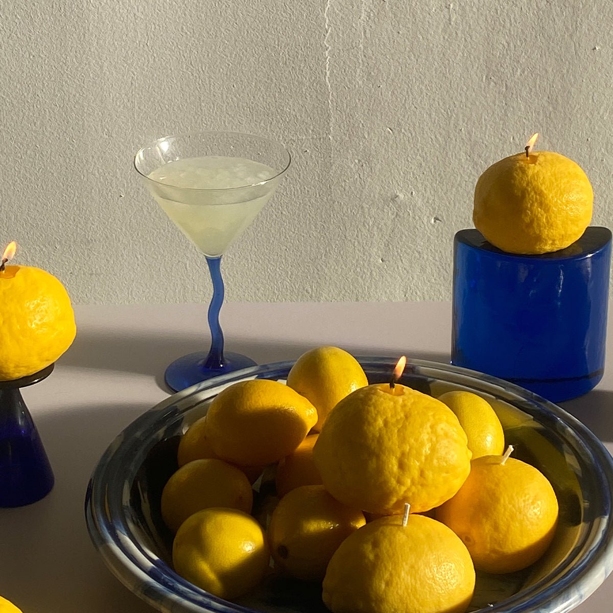 Scandles Large Lemon Candle - lily & onyx
