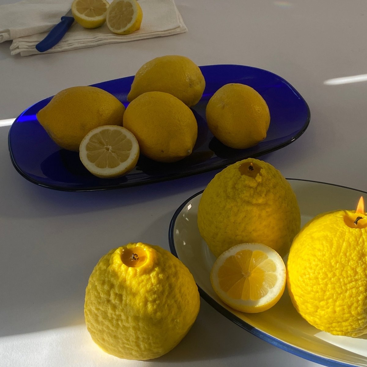 Scandles Large Ponderosa Lemon Candle - lily & onyx