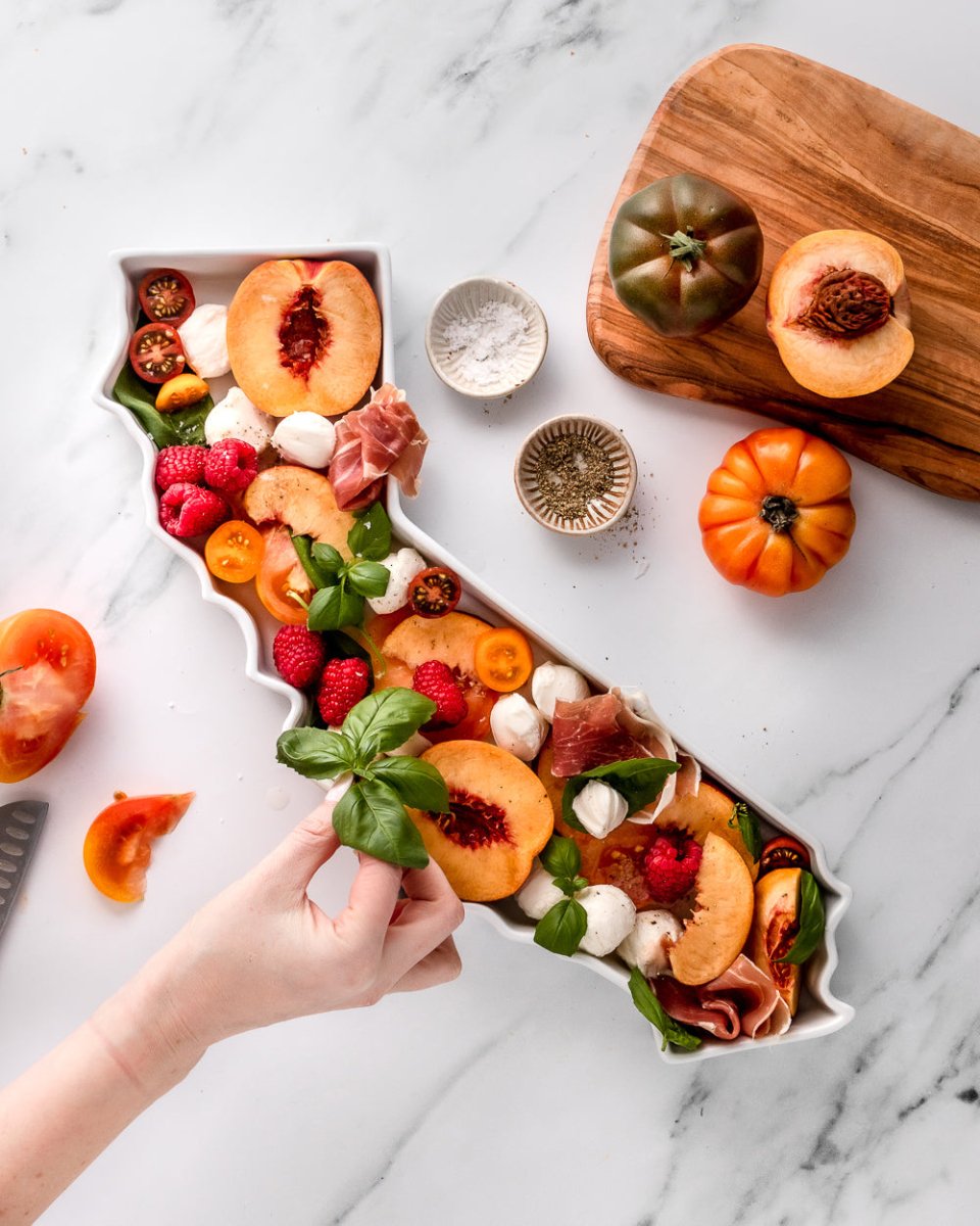 Lark at Home California State Porcelain Serving Dish