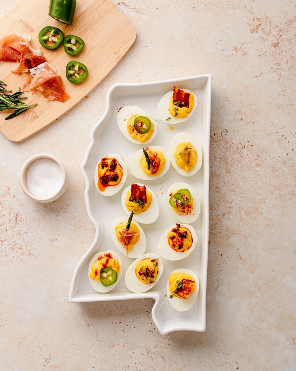 Lark at Home Mississippi State Porcelain Oval Platter 13" - White Glossy Serving Dish