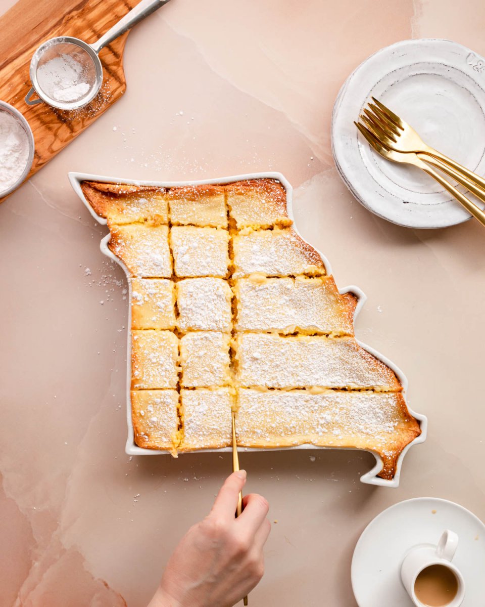 Lark at Home Missouri State Porcelain Baking Dish - 12.75" White Oven - Safe