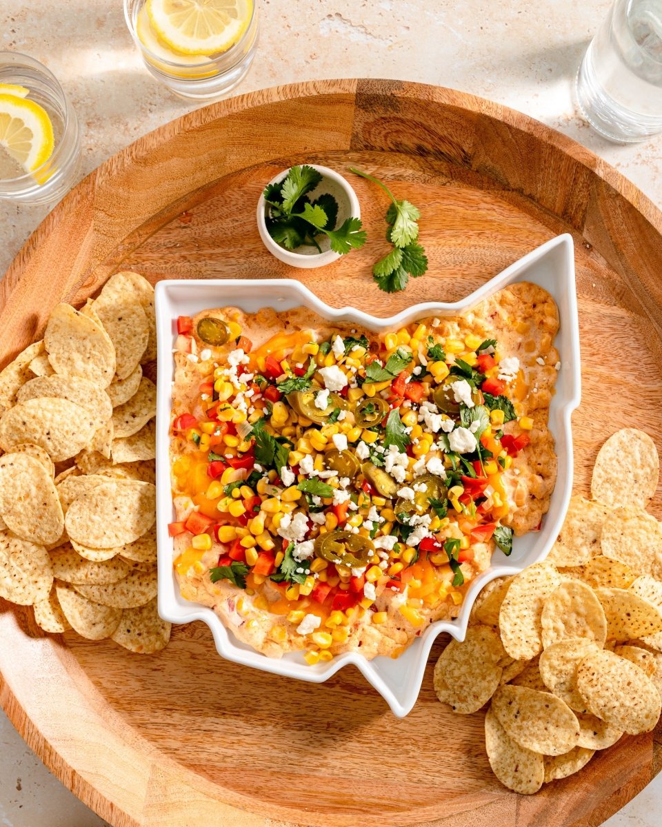 Lark at Home Ohio State Porcelain Serving Dish