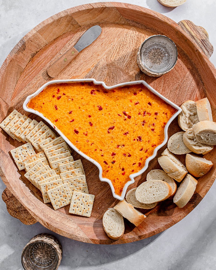 Lark at Home South Carolina State Porcelain Baking Dish - 11.25" White Serveware