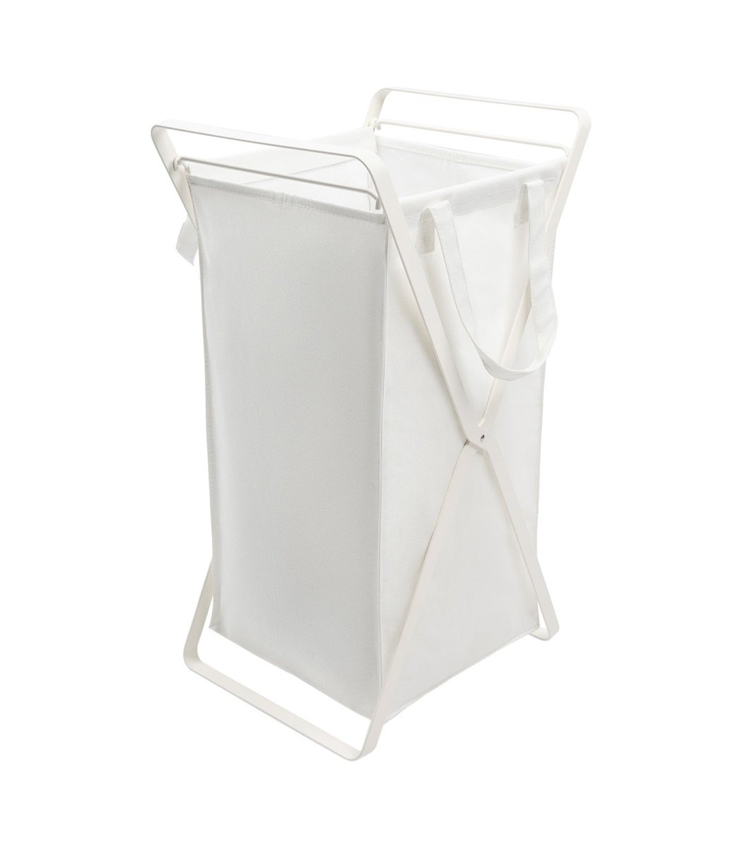 Yamazaki Home Laundry Hamper with Cotton Liner - lily & onyx