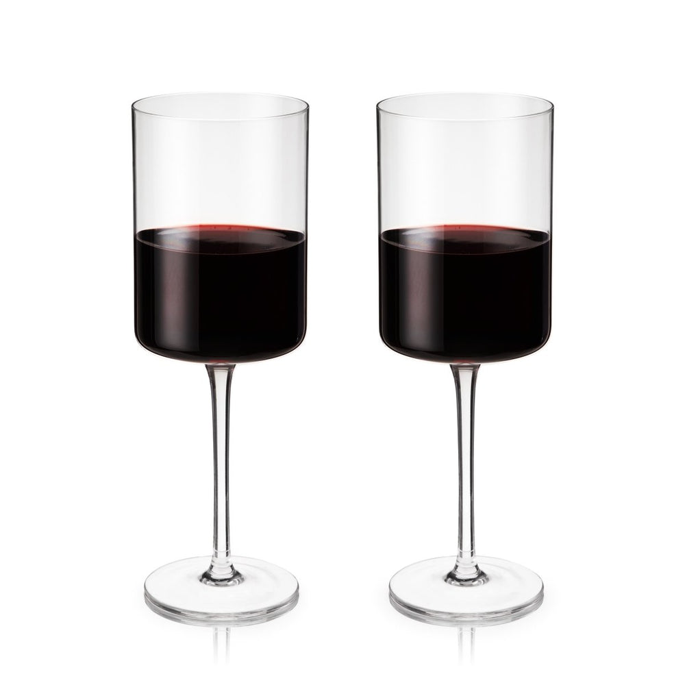 
                      
                        Viski Laurel Crystal Red Wine Glasses, Set of 2 - lily & onyx
                      
                    