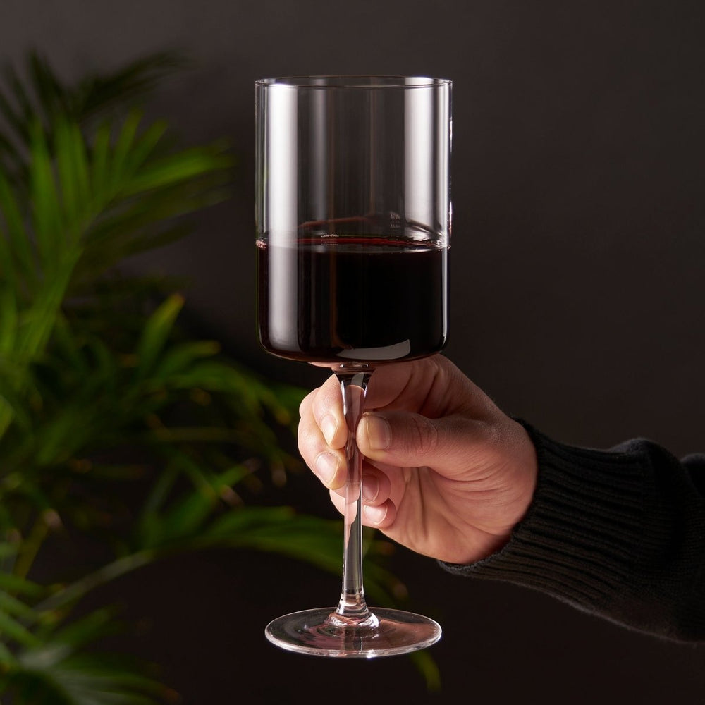 
                      
                        Viski Laurel Crystal Red Wine Glasses, Set of 2 - lily & onyx
                      
                    