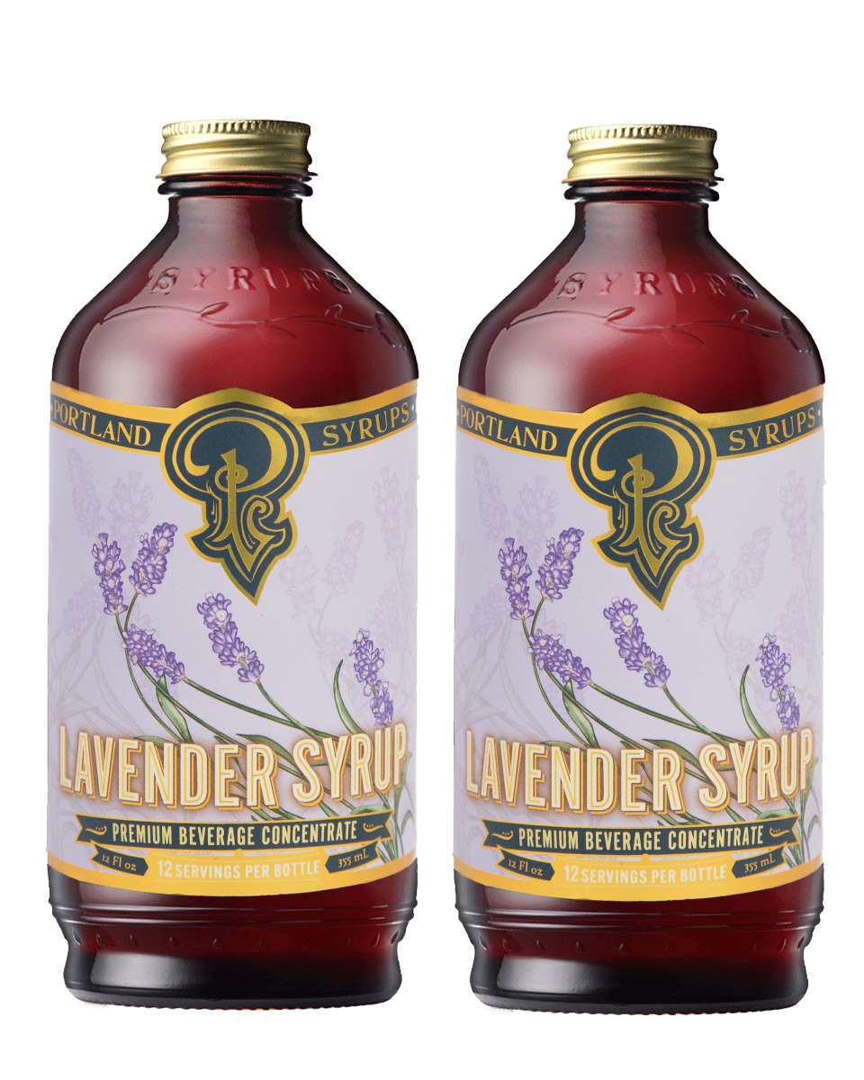 Portland Syrups Lavender Syrup, 2 Pack - lily & onyx