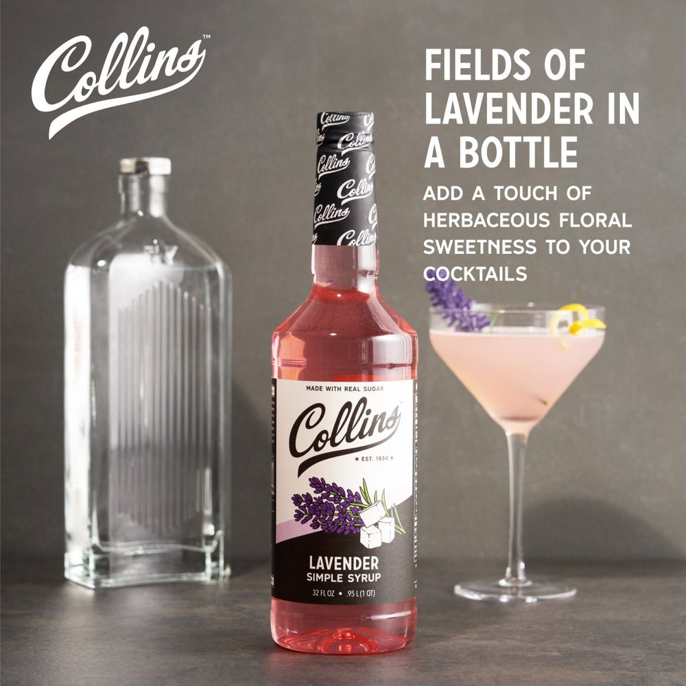 
                      
                        Collins Lavender Syrup, 32 oz. - lily & onyx
                      
                    