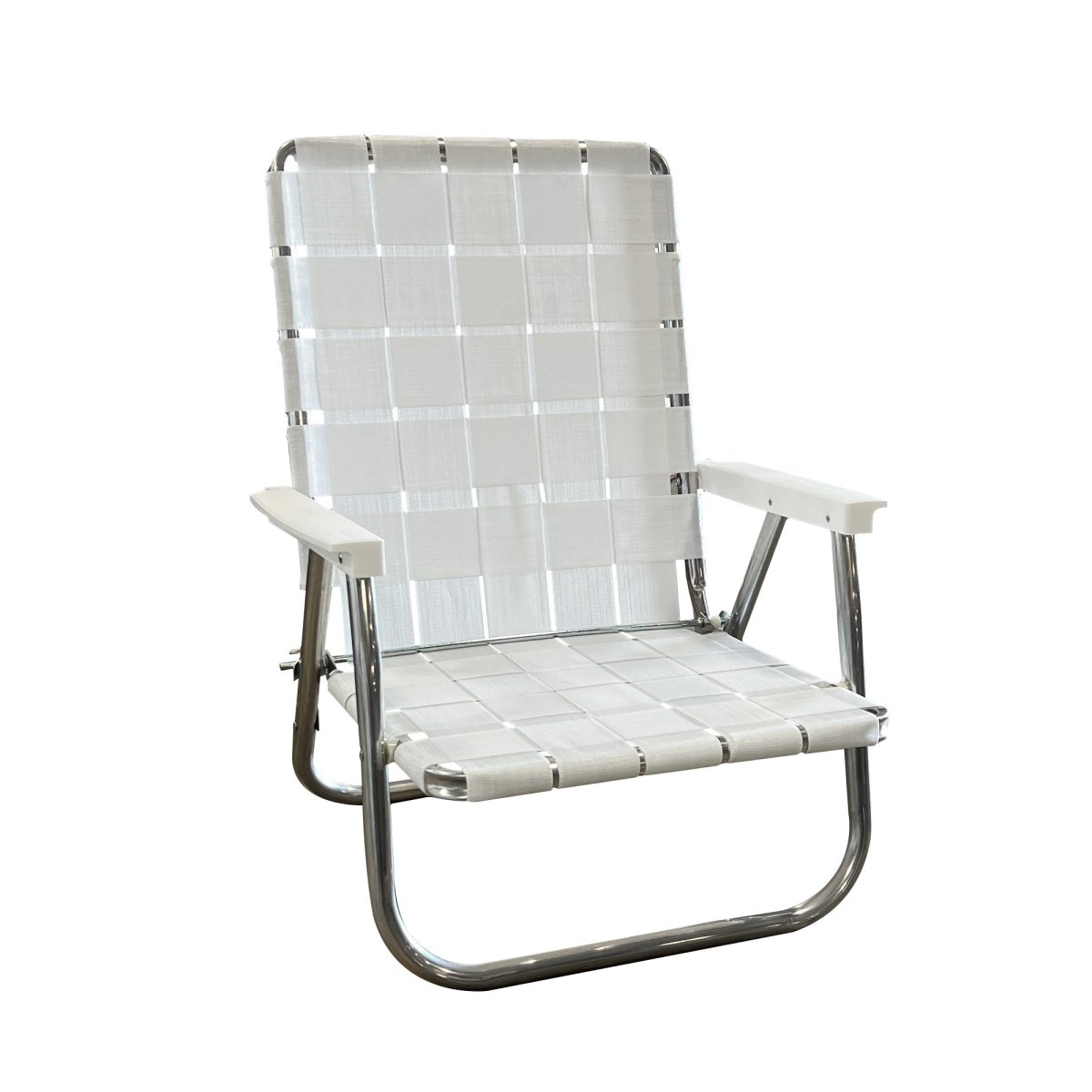 Lawn Chair USA Bright White Beach Chair