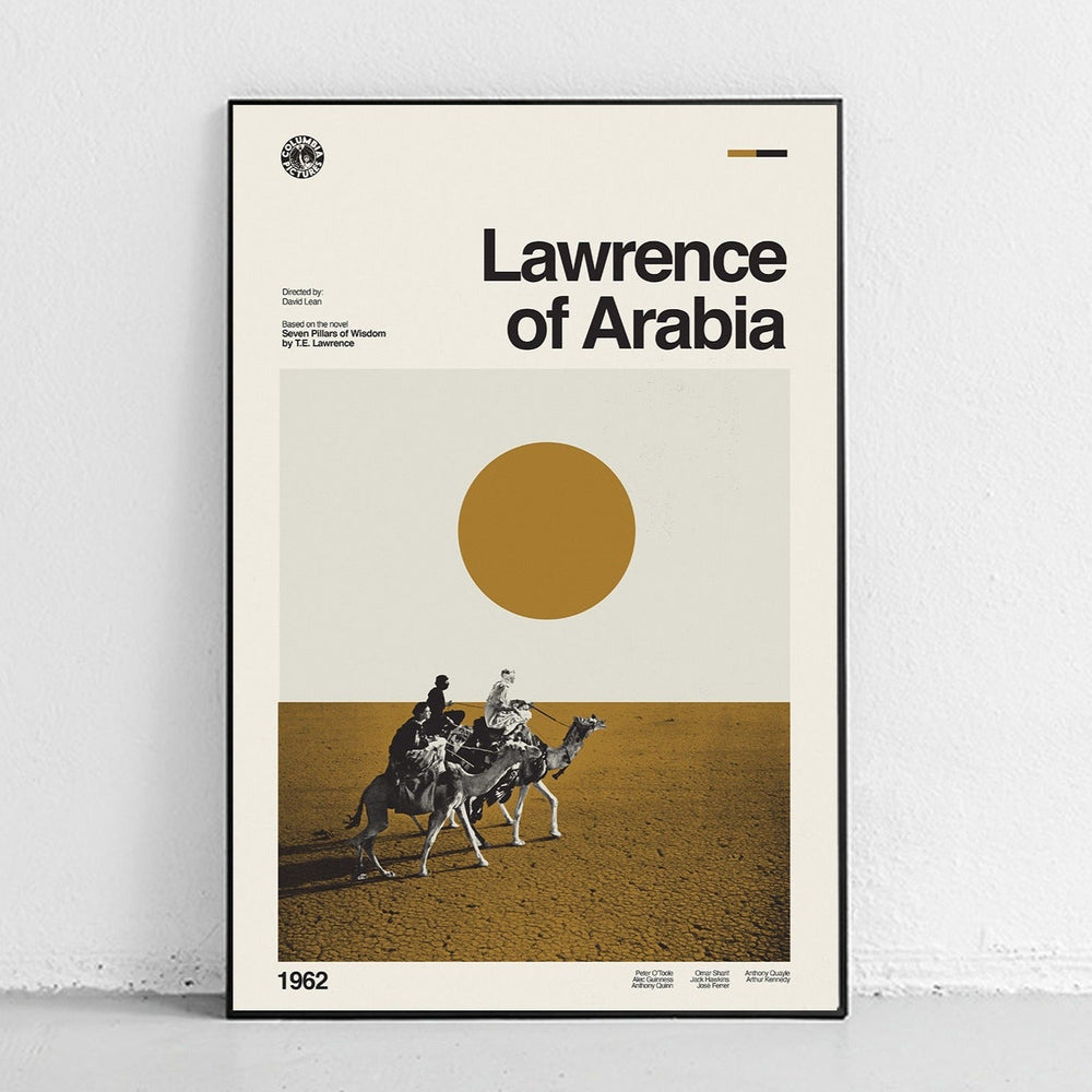 Lawrence of Arabia Art Print